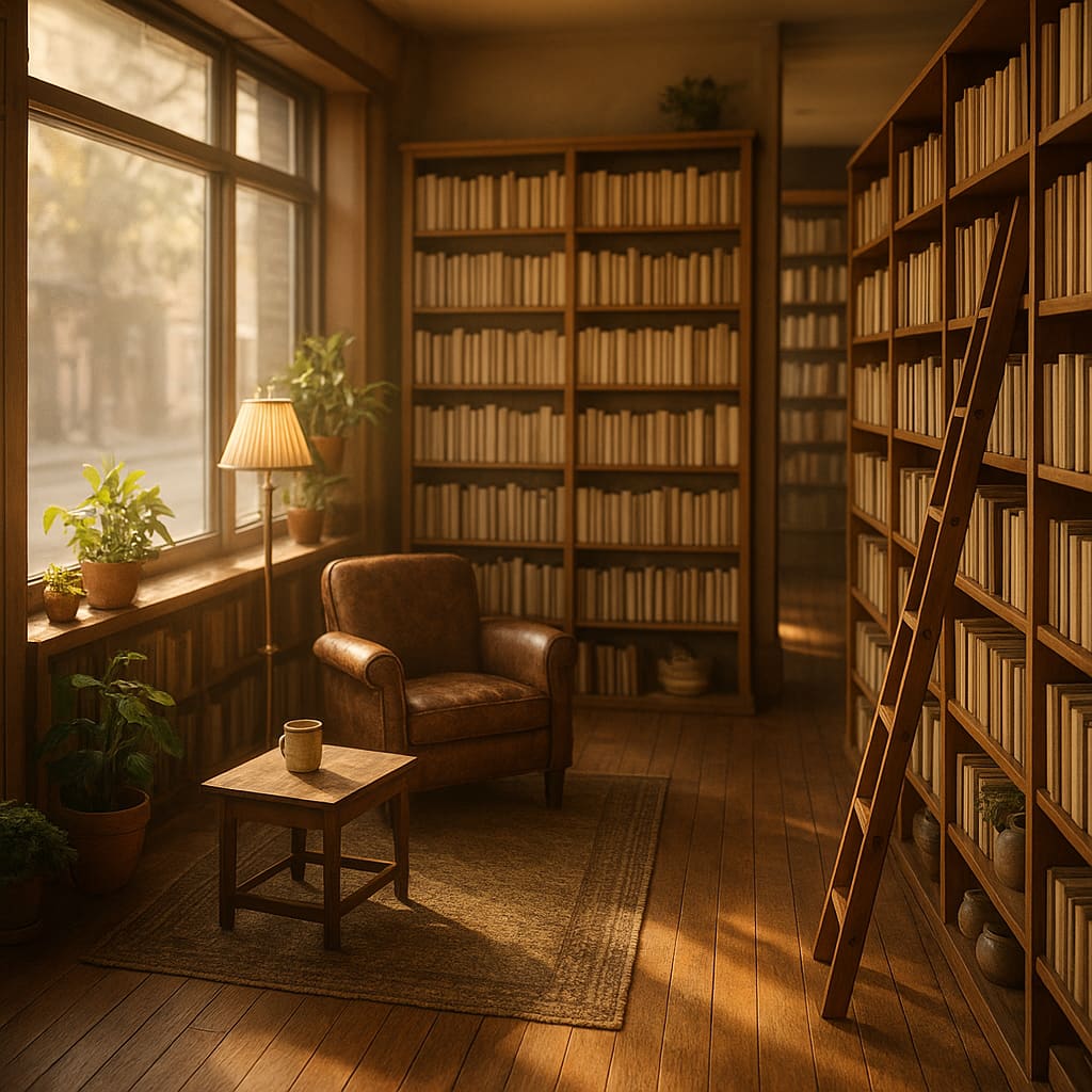 Buchhandlung Innenraum